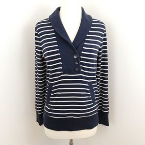 Banana Republic Shawl Pullover Navy - Like New